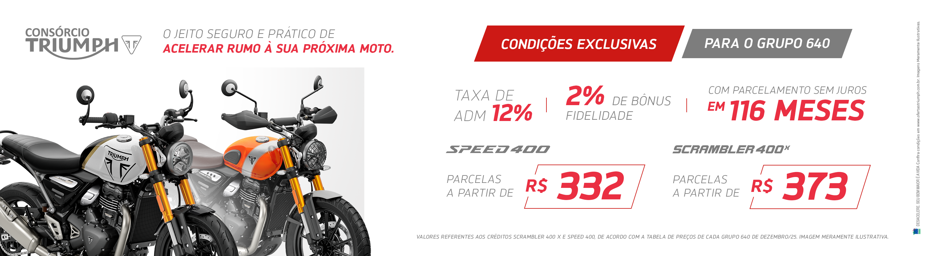 Triumph Ofertas