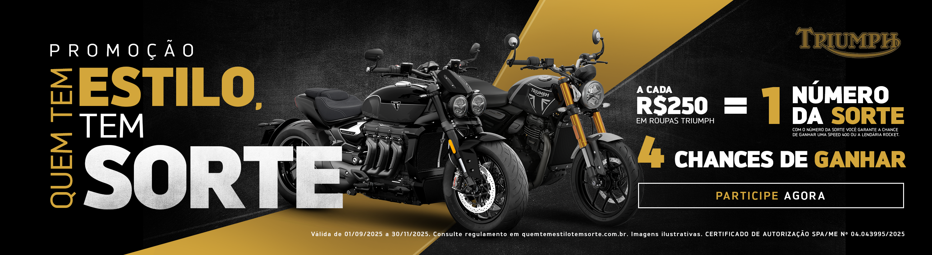 Triumph Ofertas