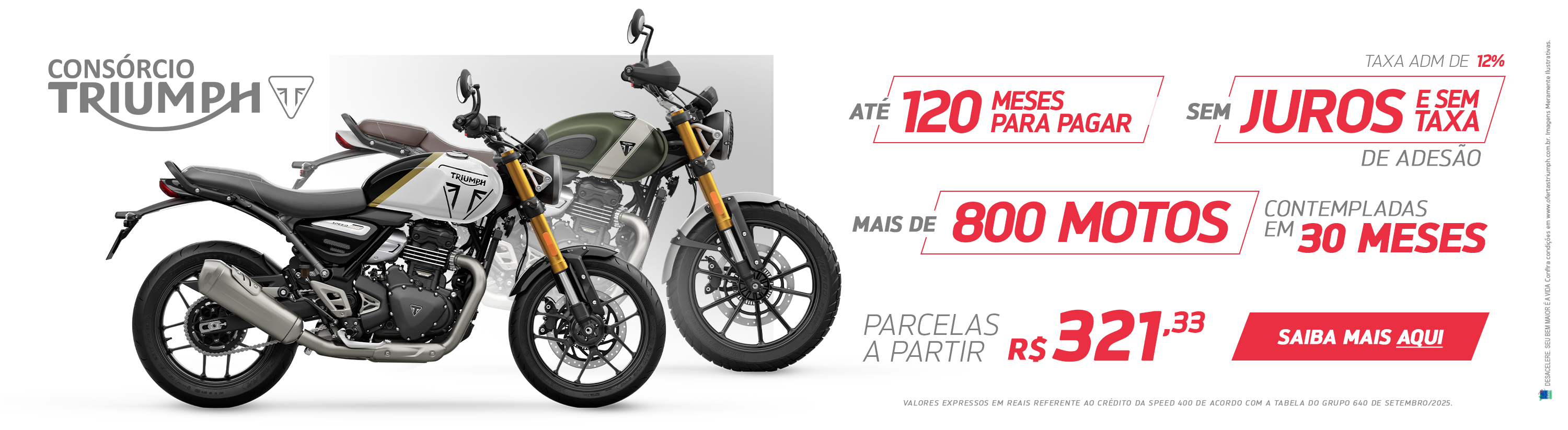 Triumph Ofertas